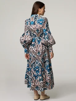 Midikleid mit Print ROSETTA