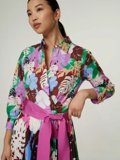 Midikleid mit Print TIMOTHA