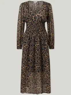 Midikleid mit Seide BERENICEDEA