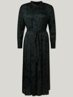 Midikleid mit Seide DAWIN