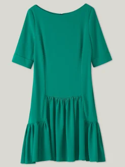 Midikleid mit Volants