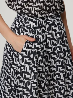 Minijupe aus Baumwolle