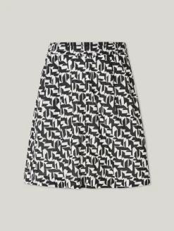 Minijupe aus Baumwolle