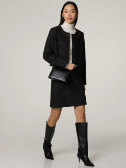 Minijupe aus Bouclé