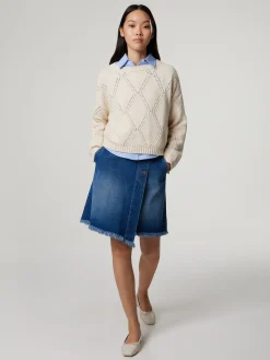 Minijupe aus Denim STADIO