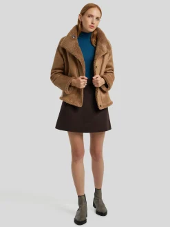 Minijupe aus Wolle LOREA