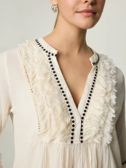 Minikleid aus Baumwolle