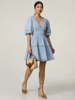 Minikleid aus Baumwolle