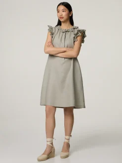 Minikleid aus Leinen