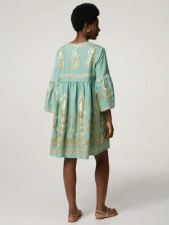 Minikleid aus Leinen