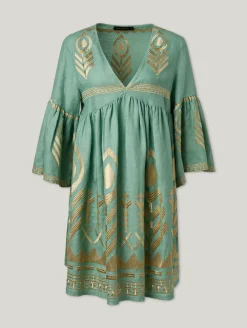 Minikleid aus Leinen