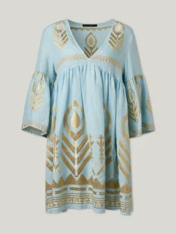 Minikleid aus Leinen