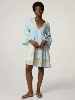 Minikleid aus Leinen