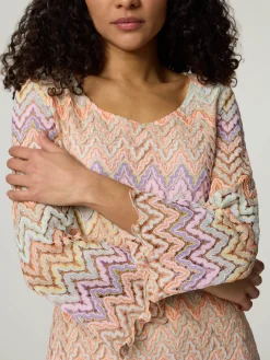 Minikleid aus Lochspitze