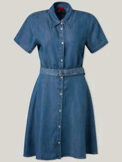 Minikleid im Denim-Look