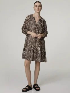 Minikleid im Leo Print