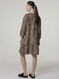 Minikleid im Leo Print