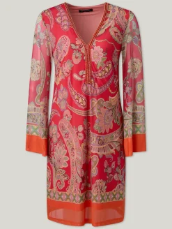 Minikleid mit Allover-Print