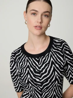 Minikleid mit Animal-Print