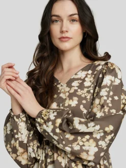 Minikleid mit Floral Print