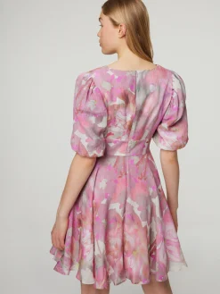 Minikleid mit Flower-Print