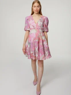 Minikleid mit Flower-Print