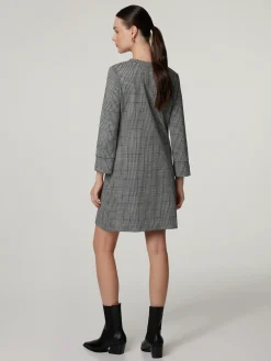 Minikleid mit Karomuster