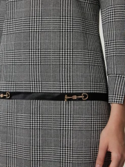 Minikleid mit Karomuster