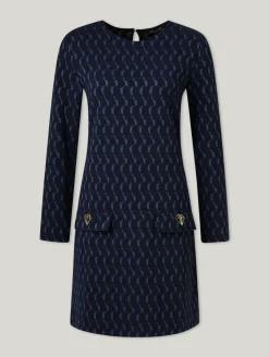 Minikleid mit Muster