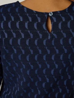 Minikleid mit Muster