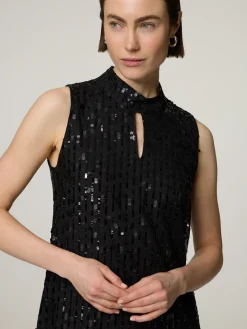 Minikleid mit Pailletten