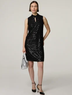 Minikleid mit Pailletten