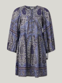 Minikleid mit Paisley