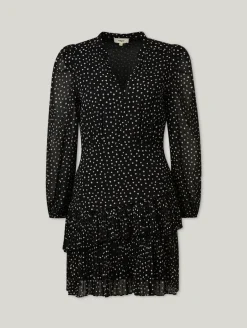 Minikleid mit Rüschen CALISTE