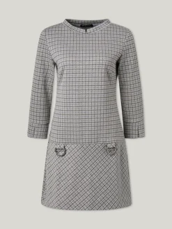 Minikleid mit Schnallen