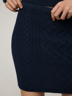 Minirock mit Wolle SADENE