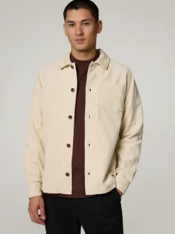 Overshirt aus Cord im Regular Fit