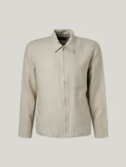 Overshirt aus Leinen