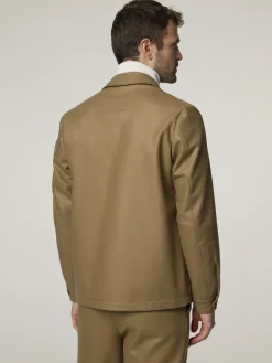 Overshirt aus Schurwolle