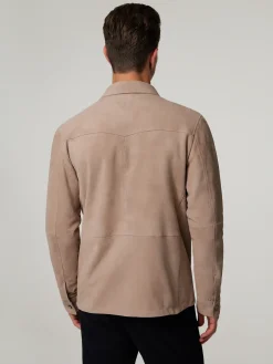 Overshirt aus Ziegenleder