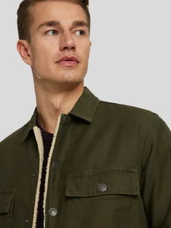 Overshirt mit Teddy-Futter