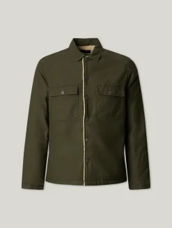 Overshirt mit Teddy-Futter