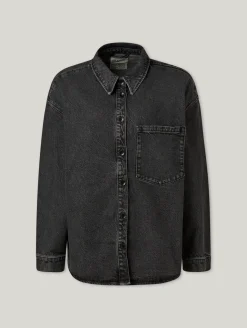 Oversized-Jeansjacke SOLANCE