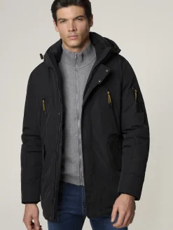 Parka mit abnehmbarer Kapuze