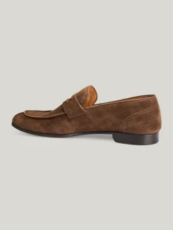 Penny Loafer aus Veloursleder