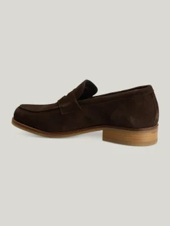 Penny Loafer aus Veloursleder