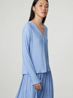 Plisseebluse SAUMA