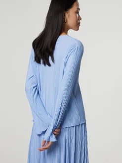 Plisseebluse SAUMA