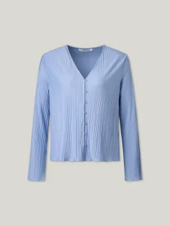 Plisseebluse SAUMA