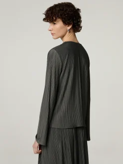 Plisseecardigan SAUMA